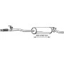 291-069 BOSAL Середній глушник вихлопних газів
