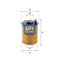 25.187.00 UFI Масляний фільтр