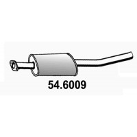 54.6009 ASSO Середній глушник вихлопних газів