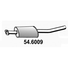 54.6009 ASSO Середній глушник вихлопних газів