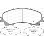 BPA1407.12 OPEN PARTS КомплеК т гальмівних колодок, дискове гальмо