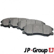 1263602210 JP GROUP Комплект гальмівних колодок дисковий гальм