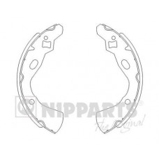 J3503030 NIPPARTS Комплект гальмівних колодок