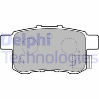 LP2145 DELPHI Комплект гальмівних колодок дисковий гальм