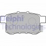 LP2145 DELPHI Комплект гальмівних колодок дисковий гальм