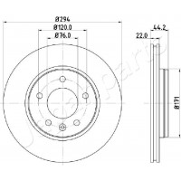 DP-0925 JAPANPARTS Гальмівний диск