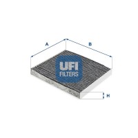 54.271.00 UFI Фільтр повітря у внутрішньому просторі