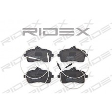 402B0123 RIDEX Комплект гальмівних колодок дисковий гальм