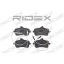 402B0123 RIDEX Комплект гальмівних колодок дисковий гальм