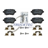 07.35.138 TRUCKTEC AUTOMOTIVE Комплект гальмівних колодок дисковий гальм