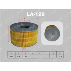 LA-129 LYNXauto Повітряний фільтр
