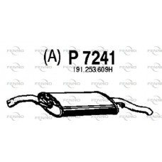 P7241 FENNO Глушник вихлопних газів кінцевий