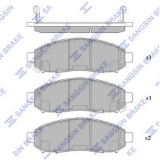 SP1460B Hi-Q Комплект гальмівних колодок дисковий гальм
