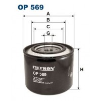 OP 569 FILTRON Масляний фільтр