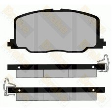 PA535 Brake ENGINEERING Комплект гальмівних колодок дисковий гальм