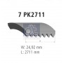 13.43506 DT Spare Parts Поліклиновий ремінь