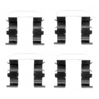 8DZ 355 204-501 HELLA Комплектуючі колодки дискового гальма