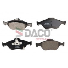 324574 DACO Germany Комплект гальмівних колодок дисковий гальм
