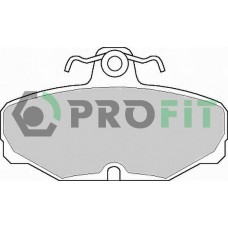 5000-0398 PROFIT Комплект гальмівних колодок дисковий гальм