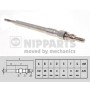 N5710504 NIPPARTS Свічка розжарювання