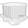 DEA41012 DENSO Вентилятор салону