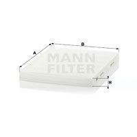 CU 23 010 MANN-FILTER Фільтр повітря у внутрішньому просторі