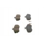 0 986 466 700 BOSCH Комплект гальмівних колодок дисковий гальм