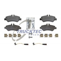 02.35.195 TRUCKTEC AUTOMOTIVE КомплеК т гальмівних колодок, дискове гальмо