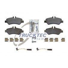 02.35.195 TRUCKTEC AUTOMOTIVE КомплеК т гальмівних колодок, дискове гальмо
