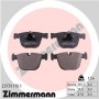 23731.170.1 ZIMMERMANN Комплект гальмівних колодок дисковий гальм