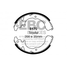 5170 EBC Brakes Комплект гальмівних колодок