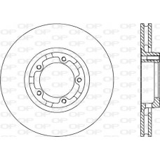 BDA1182.20 OPEN PARTS Гальмівний диск