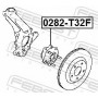 0282-T32F FEBEST Ступиця колеса