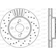 BDRS2292.25 OPEN PARTS Гальмівний диск