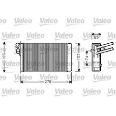 812237 VALEO Теплообмінник обігрів салону