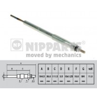 N5710304 NIPPARTS Свічка розжарювання