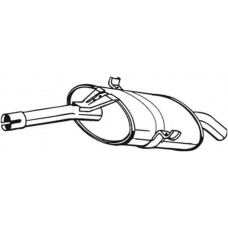 228-331 BOSAL Глушник вихлопних газів кінцевий