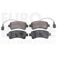 55022299104 EUROBRAKE Комплект гальмівних колодок дисковий гальм