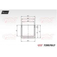 72957017 MAXTECH Поршень корпус скоби гальма
