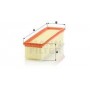 C 35 012 MANN-FILTER Повітряний фільтр