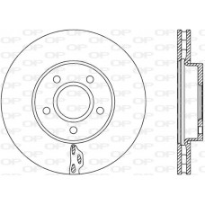 BDA2739.20 OPEN PARTS Гальмівний диск