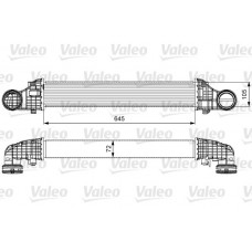 818606 VALEO Интеркулер