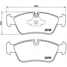FK20248 KAISHIN Комплект гальмівних колодок дисковий гальм
