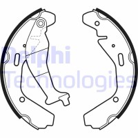LS1990 DELPHI Комплект гальмівних колодок