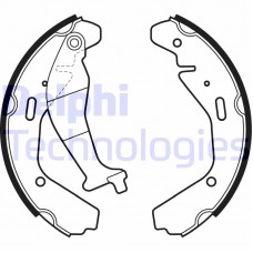LS1990 DELPHI Комплект гальмівних колодок
