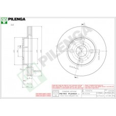 V738 PILENGA Гальмівний диск