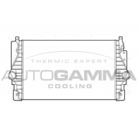 103753 AUTOGAMMA Интеркулер