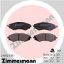24062.170.1 ZIMMERMANN Комплект гальмівних колодок дисковий гальм
