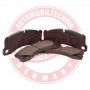 13046048522N-SET-MS MASTER-SPORT GERMANY Комплект гальмівних колодок дисковий гальм