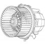 AB 114 000P MAHLE Вентилятор салону